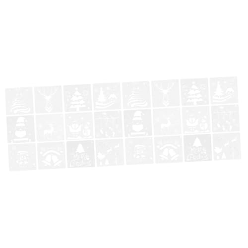 Tofficu 2 Sätze Zeichnungsvorlage Für Weihnachtsausschnitte Weihnachtsdeko Weihnachtskarten Basteln Weihnachtszeichnungsschablonen Drinnen Schablonen Vorlage Weihnachtsvorlage 12 Stück * 2 von Tofficu