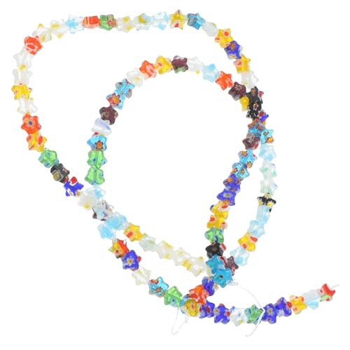 Tofficu 2 Saiten Beads für Armbandherstellung Stern Design Handgefertigte Glasperlen Vielseitige Diy Schmuckperlen für Armbänder und Ohrringe Tofficu 2 Saiten Beads für Armbandherstellung Stern Design Handgefertigte Glasperlen Vielseitige Diy Schmuckperlen für Armbänder und Ohrringe von Tofficu