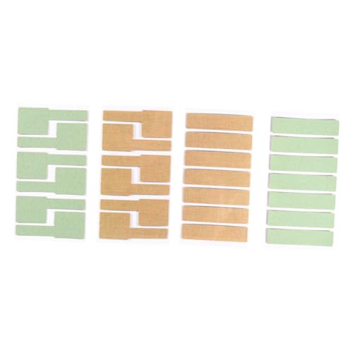 Tofficu 2 Satz Selbstklebende Wasserfeste Kabelkennzeichnungsetiketten mit Flexiblen Reißfesten Aufklebern in Matcha grün für USB Elektrokabel Einfach Beschriftbar Vielseitig für Kabel von Tofficu