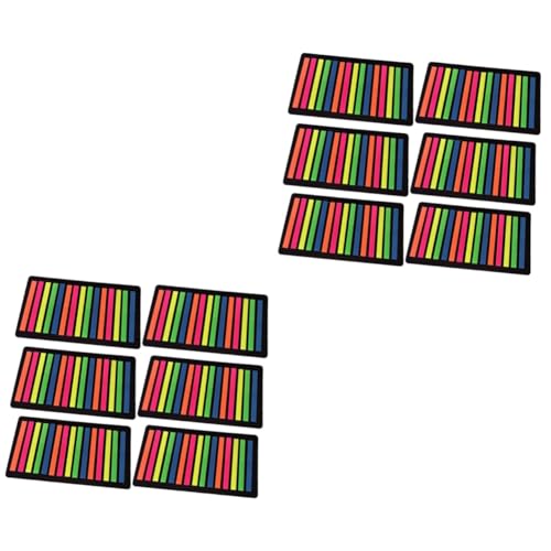 Tofficu 2 Stück 6 Fluoreszierende Haftnotizen Hervorhebungsstreifen Für Bücher Markierungen Transparent Highlighter-tape Textmarkerstreifen Abnehmbar Ästhetisch Lernzubehör Das Haustier Tofficu 2 Stück 6 Fluoreszierende Haftnotizen Hervorhebungsstreifen Für Bücher Markierungen Transparent Highlighter-tape Textmarkerstreifen Abnehmbar Ästhetisch Lernzubehör Das Haustier von Tofficu