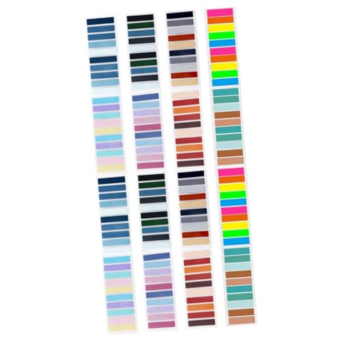 Tofficu 2 Stück 8 Transparente Haftnotiz Klebefahnen-registerkarten Klebrig Buchregisterkarten Buchseite Schulstationär Kompakte Klebelaschen Stick-tabs Pads Klein Das Haustier Colorful Tofficu 2 Stück 8 Transparente Haftnotiz Klebefahnen-registerkarten Klebrig Buchregisterkarten Buchseite Schulstationär Kompakte Klebelaschen Stick-tabs Pads Klein Das Haustier Colorful von Tofficu