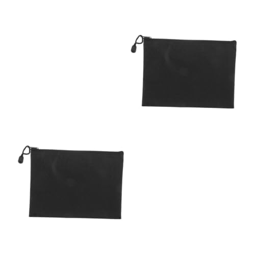 Tofficu 2 Stück Aufbewahrungstasche Beutel Reißverschlusstaschen, Netztaschen Schule Dokumentordner Aktentasche Wiederverwendbar Dokumententaschen Reisen Datei Büro Oxford-stoff Black Tofficu 2 Stück Aufbewahrungstasche Beutel Reißverschlusstaschen, Netztaschen Schule Dokumentordner Aktentasche Wiederverwendbar Dokumententaschen Reisen Datei Büro Oxford-stoff Black von Tofficu