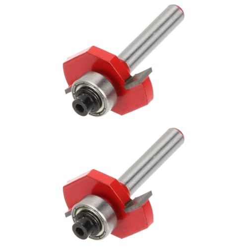 Tofficu 2 Stück Ball T-förmiges Messer Holzbearbeitung Schneiden Router-Bit bohrständer bündige Fräserbits Spiralfräser Router-Werkzeug-Bits Rostfreier Stahl Tofficu 2 Stück Ball T-förmiges Messer Holzbearbeitung Schneiden Router-Bit bohrständer bündige Fräserbits Spiralfräser Router-Werkzeug-Bits Rostfreier Stahl von Tofficu