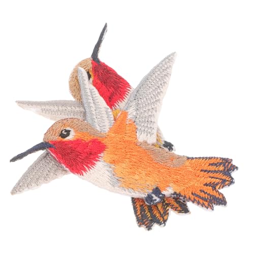 Tofficu 2 Stück Bügelpatches Vogelmotiv Bestickte Aufnäher zum Aufbügeln für Jacken Kleidung Diy Applikationen Kleidung Dekoration Tofficu 2 Stück Bügelpatches Vogelmotiv Bestickte Aufnäher zum Aufbügeln für Jacken Kleidung Diy Applikationen Kleidung Dekoration von Tofficu