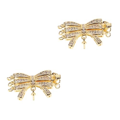 Tofficu 2 Stück Chic Schmuckverschluss Perlenanhänger Vielseitiger DIY Kettenverschluss Modischer Hakenverschluss für Halsketten und Armbänder Robustes Zubehör für Schmuckherstellung Tofficu 2 Stück Chic Schmuckverschluss Perlenanhänger Vielseitiger DIY Kettenverschluss Modischer Hakenverschluss für Halsketten und Armbänder Robustes Zubehör für Schmuckherstellung von Tofficu