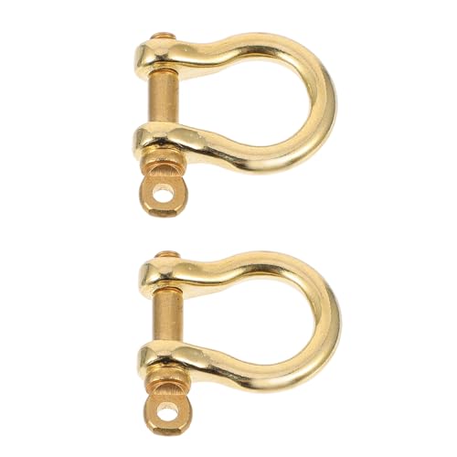 Tofficu 2 Stück D Ringe in Hufeisenform mit Schraubverschluss Langlebige Multi Funktion Schnallen für Rucksackriemen und Schlüsselanhänger Robust und Korrosionsbeständig für DIY und Tofficu 2 Stück D Ringe in Hufeisenform mit Schraubverschluss Langlebige Multi Funktion Schnallen für Rucksackriemen und Schlüsselanhänger Robust und Korrosionsbeständig für DIY und von Tofficu