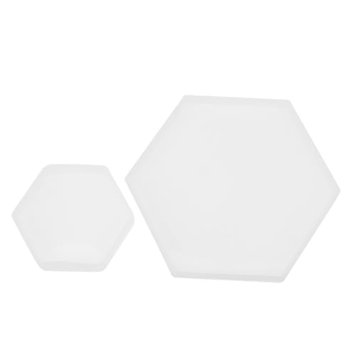 Tofficu 2 Stück DIY Silikonform Untersetzer Teilig Hexagon Gießform Langlebig und Sicher für Kreative Kaffee und Teetassenmatten Herstellung Wiederverwendbar für Bastelprojekte und Tofficu 2 Stück DIY Silikonform Untersetzer Teilig Hexagon Gießform Langlebig und Sicher für Kreative Kaffee und Teetassenmatten Herstellung Wiederverwendbar für Bastelprojekte und von Tofficu