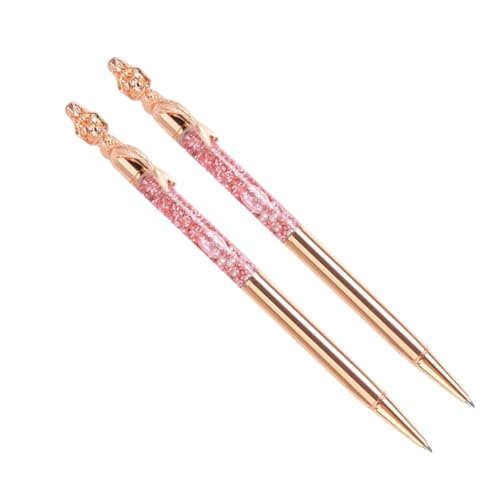 Tofficu 2 Stück Ergonomischer Metal Kugelschreiber Rosegold Meerjungfrau Design Praktischer Schreibstift für Büro Schule Alltag Erwachsene und Jugendliche Tofficu 2 Stück Ergonomischer Metal Kugelschreiber Rosegold Meerjungfrau Design Praktischer Schreibstift für Büro Schule Alltag Erwachsene und Jugendliche von Tofficu