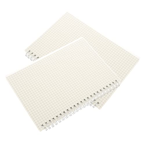 Tofficu 2 Stück Gitterbuch school notebook notebooks spiral notizbuch Mathematik-Notizbuch notebooke Hefte für die Schule Spiral- Notizbücher für die Arbeit Ingenieur-Notizbuch Papier Weiß Tofficu 2 Stück Gitterbuch school notebook notebooks spiral notizbuch Mathematik-Notizbuch notebooke Hefte für die Schule Spiral- Notizbücher für die Arbeit Ingenieur-Notizbuch Papier Weiß von Tofficu