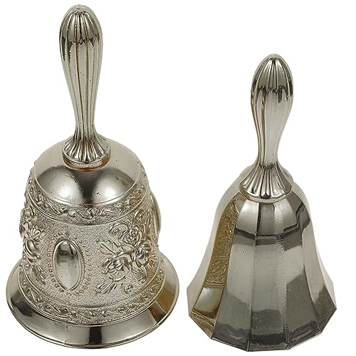 Tofficu 2 Stück Handglocke große Glocken Digitaluhr klein Mahlzeit Glocke Taco kinderklingel wedding bells Retro-Rufglocke Desktop-Glocke Hotelrufglocke alte Glocken Kupferlegierung Tofficu 2 Stück Handglocke große Glocken Digitaluhr klein Mahlzeit Glocke Taco kinderklingel wedding bells Retro-Rufglocke Desktop-Glocke Hotelrufglocke alte Glocken Kupferlegierung von Tofficu