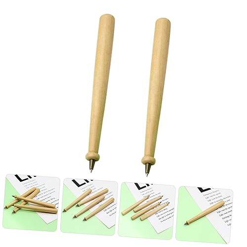 Tofficu 2 Stück Holz Kugelschreiber Kreative Tragbare Schreibstifte aus Nachhaltigem Material Ergonomisch für Büro Schule und Alltag Stilvoll und Umweltfreundlich als für Lehrer und Tofficu 2 Stück Holz Kugelschreiber Kreative Tragbare Schreibstifte aus Nachhaltigem Material Ergonomisch für Büro Schule und Alltag Stilvoll und Umweltfreundlich als für Lehrer und von Tofficu