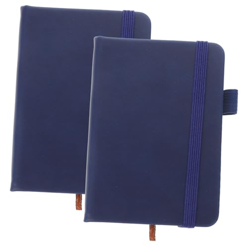 Tofficu 2 Stück Pocket Notizbuch Tragbares Kleines Notizheft für Bürobedarf Memo Notizbuch für Schule und Leicht und Handlich Persönliche Notizen und Planungen von Tofficu