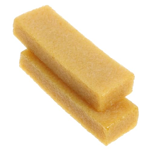 Tofficu 2 Stück Reinigungswerkzeuge Sauber Schleifmittel Reiniger Schleifpapier-reinigungsstift Grober Klebeband-radierer Gürtel Radiergummis Skateboard Sandpapier Natürliches Gummi Yellow von Tofficu