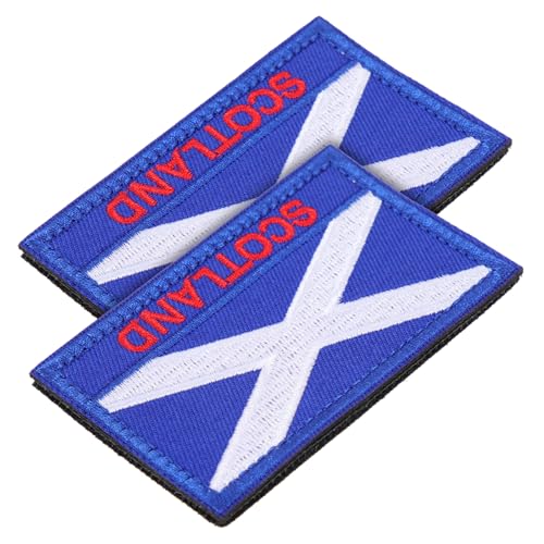 Tofficu 2 Stück Schottland Flagge Aufnäher Gestickte Applikationen für Kleidung DIY Patches zum Aufbügeln Langlebige Stoffflicken zum Dekorieren von Jacken Taschen Rucksäcken und Tofficu 2 Stück Schottland Flagge Aufnäher Gestickte Applikationen für Kleidung DIY Patches zum Aufbügeln Langlebige Stoffflicken zum Dekorieren von Jacken Taschen Rucksäcken und von Tofficu