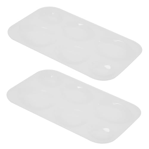 Tofficu 2 Stück Silikonform für Schmuckanhänger Flexible und Langlebige Epoxidharz Gießform mit Glatter Oberfläche Ovaler und Tropfenförmiger DIY Resin Mold für Halsketten und von Tofficu