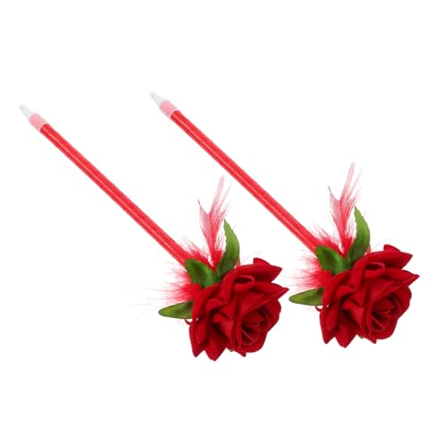 Tofficu 2 Stück Simulierter Blütenrosenstift Blumenstifte Blumen- Ästhetisch Tinte Schreiben Glatt Pastell Schreibwaren Stifte Party Büro Ball Favorisieren Feine Kugelschreiber Plastik Rot Tofficu 2 Stück Simulierter Blütenrosenstift Blumenstifte Blumen- Ästhetisch Tinte Schreiben Glatt Pastell Schreibwaren Stifte Party Büro Ball Favorisieren Feine Kugelschreiber Plastik Rot von Tofficu