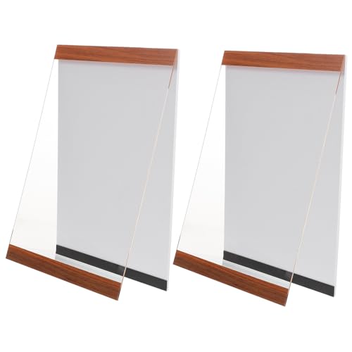 Tofficu 2 Stück Teiliges Bilderrahmen Set Holzoptik Magnetischer Dokumentenrahmen für Urkunden und Fotos Vielseitiger Wandrahmen für Büro Wohnzimmer Schlafzimmer Rostfrei und Einfach Tofficu 2 Stück Teiliges Bilderrahmen Set Holzoptik Magnetischer Dokumentenrahmen für Urkunden und Fotos Vielseitiger Wandrahmen für Büro Wohnzimmer Schlafzimmer Rostfrei und Einfach von Tofficu