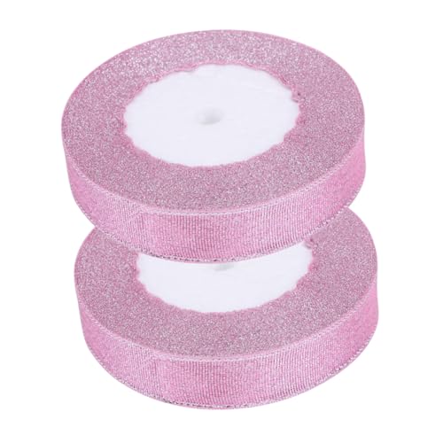 Tofficu 2 Stück Teiliges Breites Metallic Geschenkband in Rosa Langlebiges und Glattes DIY Schleifenband für Geschenkverpackungen und Bastelprojekte Einfach zu Schneiden Tofficu 2 Stück Teiliges Breites Metallic Geschenkband in Rosa Langlebiges und Glattes DIY Schleifenband für Geschenkverpackungen und Bastelprojekte Einfach zu Schneiden von Tofficu
