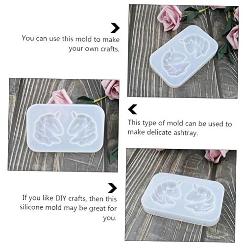 Tofficu 2 Stück Teiliges Einhorn Silikonform Langlebige Wiederverwendbare Gießform für DIY Schmuck und Dekoration Waschbar Einfach zu Reinigen für Kreative Bastelprojekte Tofficu 2 Stück Teiliges Einhorn Silikonform Langlebige Wiederverwendbare Gießform für DIY Schmuck und Dekoration Waschbar Einfach zu Reinigen für Kreative Bastelprojekte von Tofficu