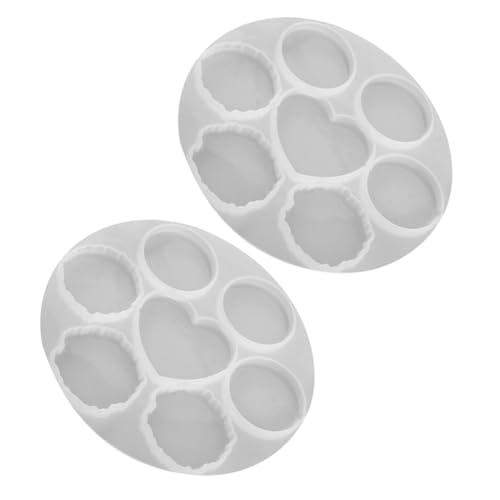 Tofficu 2 Stück Teiliges Silikonform für DIY Phone Grip Gießform Flexible und Langlebige Epoxidharzform mit Glatter Oberfläche Geeignet für Schlüsselanhänger Schmuck und Handyhalterung Tofficu 2 Stück Teiliges Silikonform für DIY Phone Grip Gießform Flexible und Langlebige Epoxidharzform mit Glatter Oberfläche Geeignet für Schlüsselanhänger Schmuck und Handyhalterung von Tofficu