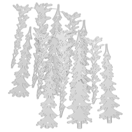 Tofficu 2 Stück Teiliges Weihnachtsbaum Metall Stanzformen Langlebige Kohlenstoffstählerne Schneidevorlagen für Präzises DIY Basteln Scrapbooking Papier Stoff Dünnes Metall Sichere Tofficu 2 Stück Teiliges Weihnachtsbaum Metall Stanzformen Langlebige Kohlenstoffstählerne Schneidevorlagen für Präzises DIY Basteln Scrapbooking Papier Stoff Dünnes Metall Sichere von Tofficu