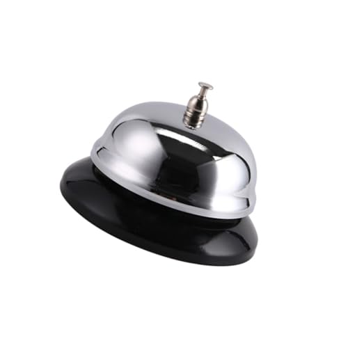 Tofficu 2 Stück Tischglocke Serviceglocke für Restaurant Hotel und Silber Laut Tofficu 2 Stück Tischglocke Serviceglocke für Restaurant Hotel und Silber Laut von Tofficu