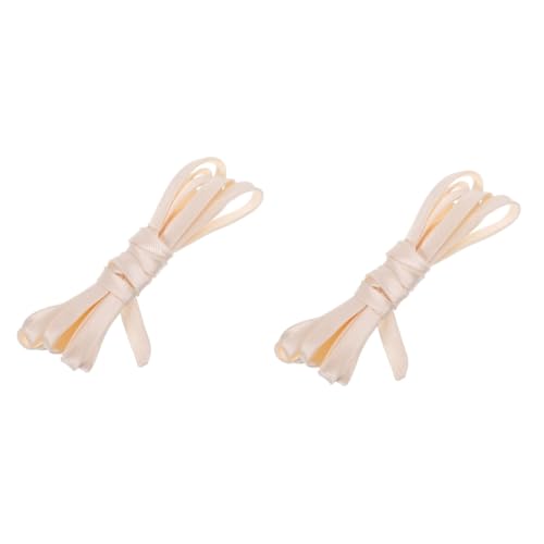 Tofficu 2 Stück Verstellbares Satinband für Hochzeitskleid Schnürung Rückenband Brautkleid Zubehör Komfortables Langlebiges Rückenschnürband für Brautkleider Tofficu 2 Stück Verstellbares Satinband für Hochzeitskleid Schnürung Rückenband Brautkleid Zubehör Komfortables Langlebiges Rückenschnürband für Brautkleider von Tofficu