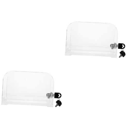Tofficu 2 Stück Visitenkartenbox Kartenaufbewahrung für Büro Große Kapazität Transparenter Kartenhalter zur Aufbewahrung von Visitenkarten und Büromaterialien Übersichtliches Design für Tofficu 2 Stück Visitenkartenbox Kartenaufbewahrung für Büro Große Kapazität Transparenter Kartenhalter zur Aufbewahrung von Visitenkarten und Büromaterialien Übersichtliches Design für von Tofficu