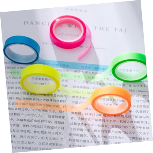 Tofficu 20 Rollen Transparente Multifunktionale Haftnotizen Klebezettel Ultradünne Abnehmbare Page Marker in Farben Breit Professionelle Sticky Tabs für Büro Schule Lesen und Tofficu 20 Rollen Transparente Multifunktionale Haftnotizen Klebezettel Ultradünne Abnehmbare Page Marker in Farben Breit Professionelle Sticky Tabs für Büro Schule Lesen und von Tofficu