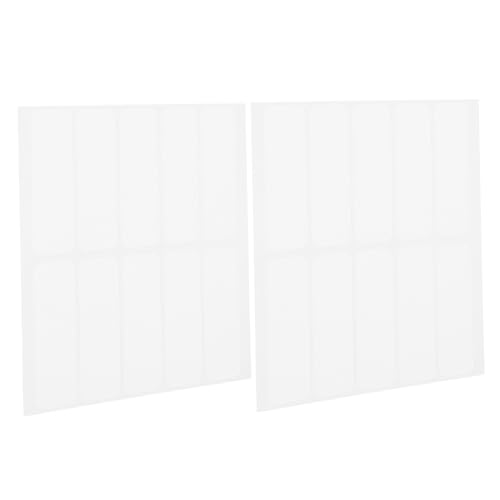 Tofficu 20 Stück Aufbügelbare Wäscheetiketten Zum Beschriften Waschbare Stoff Namensschilder Für Kleidung Vielseitige Blanko Textil Etiketten Mit Starkem Kupferkleber Für Haushalt Büro Tofficu 20 Stück Aufbügelbare Wäscheetiketten Zum Beschriften Waschbare Stoff Namensschilder Für Kleidung Vielseitige Blanko Textil Etiketten Mit Starkem Kupferkleber Für Haushalt Büro von Tofficu