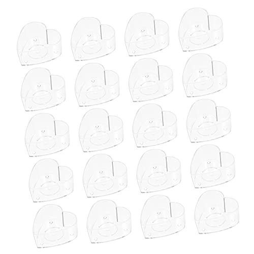 Tofficu 20 Stück DIY Kerzenschalen aus Kunststoff Flammhemmend Herzform Wachsschmelzform für Kerzenherstellung Stabile Brenndauer Geeignet für Paraffin und Pflanzenwachs Dekorativ und Tofficu 20 Stück DIY Kerzenschalen aus Kunststoff Flammhemmend Herzform Wachsschmelzform für Kerzenherstellung Stabile Brenndauer Geeignet für Paraffin und Pflanzenwachs Dekorativ und von Tofficu