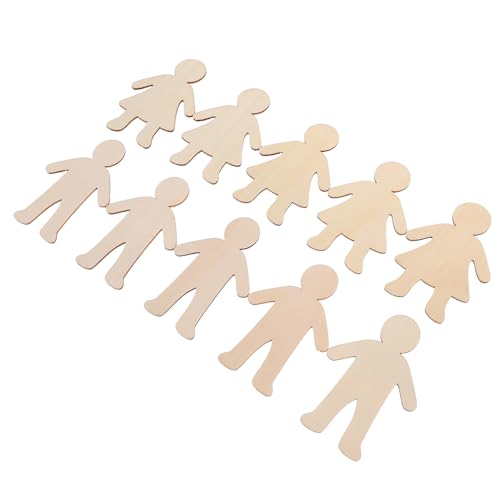 Tofficu 20 Stück Diy Holzformen für Bastelbedarf für Kreative Projekte Mädchen Jungen für Malen und Kunsthandwerk Tofficu 20 Stück Diy Holzformen für Bastelbedarf für Kreative Projekte Mädchen Jungen für Malen und Kunsthandwerk von Tofficu
