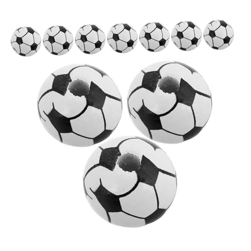 Tofficu 20 Stück Holzperlen Fußballperlen Diy Sportperlen für Schmuckherstellung für Armbänder und Kreative Kinderprojekte Tofficu 20 Stück Holzperlen Fußballperlen Diy Sportperlen für Schmuckherstellung für Armbänder und Kreative Kinderprojekte von Tofficu