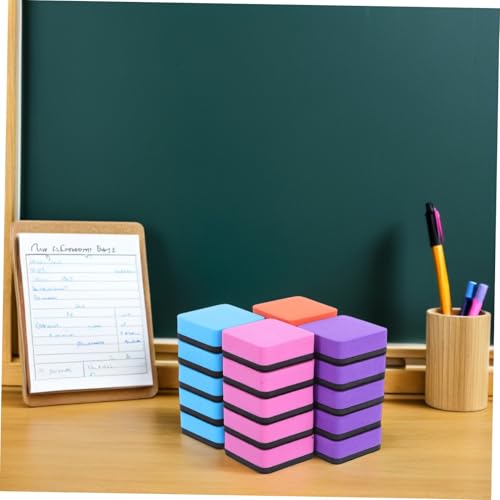 Tofficu 20 Stück Magnetische Whiteboard Radierer Quadratisch EVA Filz Trockenlöschreiniger für Klassenzimmer Tafel Büro Zuhause Organisiert und Kratzfrei Tofficu 20 Stück Magnetische Whiteboard Radierer Quadratisch EVA Filz Trockenlöschreiniger für Klassenzimmer Tafel Büro Zuhause Organisiert und Kratzfrei von Tofficu