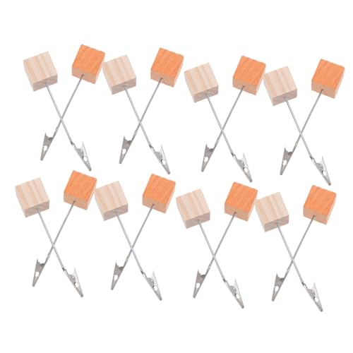 Tofficu 20 Stück Memo-clip mit Holzsockel Rustikaler Notizhalter für Tischkarten Fotos und Nachrichten Vielseitiger Organizer für Büro Hochzeit und Party Handlich und Dekorativ Tofficu 20 Stück Memo-clip mit Holzsockel Rustikaler Notizhalter für Tischkarten Fotos und Nachrichten Vielseitiger Organizer für Büro Hochzeit und Party Handlich und Dekorativ von Tofficu
