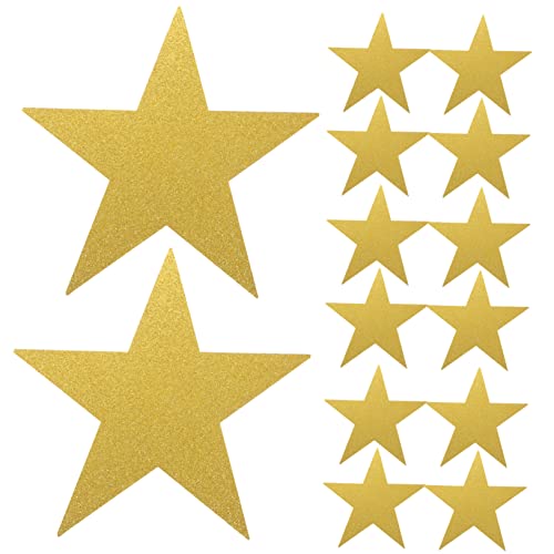 Tofficu 20 Stück Papier Ausschnitte Dekorative Wand Papierausschnitte für Diy Projekte Klassenzimmer Dekoration und Bastelideen Goldene Farbgebung für Festliche Anlässe Tofficu 20 Stück Papier Ausschnitte Dekorative Wand Papierausschnitte für Diy Projekte Klassenzimmer Dekoration und Bastelideen Goldene Farbgebung für Festliche Anlässe von Tofficu