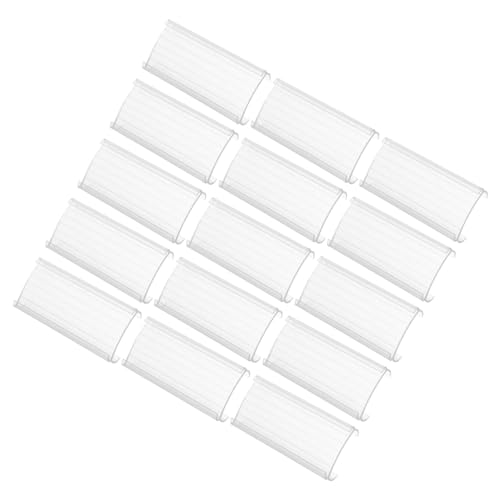 Tofficu 20 Stück Preisschild Halter Inhaber Etiketten Regal Einzelhandelszubehör Verschleißfester Schilderständer Preisständer Anzeigen Supermarkt Zubehör Stabiler Plastik Tofficu 20 Stück Preisschild Halter Inhaber Etiketten Regal Einzelhandelszubehör Verschleißfester Schilderständer Preisständer Anzeigen Supermarkt Zubehör Stabiler Plastik von Tofficu