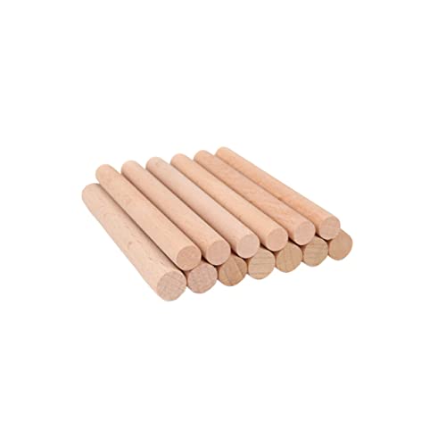 Tofficu 20 Stück Rundstäbe für Bastelarbeiten für Modellbau Holzverarbeitung und DIY Projekte Langlebig und Wiederverwendbar Glatt und für Kreative Anwendungen Tofficu 20 Stück Rundstäbe für Bastelarbeiten für Modellbau Holzverarbeitung und DIY Projekte Langlebig und Wiederverwendbar Glatt und für Kreative Anwendungen von Tofficu