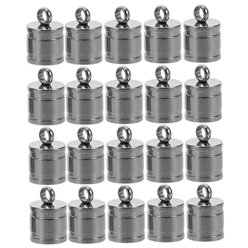 Tofficu 20 Stück Schmuckzubehör für DIY und Armbänder Verschlüsse für Lederbänder Bead Caps für Kreative Schmuckprojekte Tofficu 20 Stück Schmuckzubehör für DIY und Armbänder Verschlüsse für Lederbänder Bead Caps für Kreative Schmuckprojekte von Tofficu
