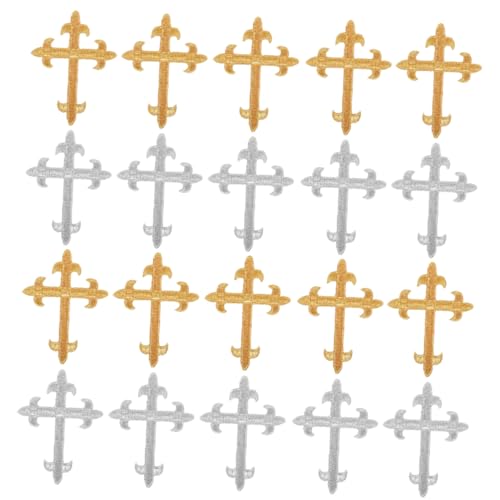 Tofficu 20 Stück Teiliges Bestickte Kreuz Bügelapplikationen mit Pailletten Einfache Eisen Patches für DIY Kleidung Jacken Rucksäcke Jeans Vielseitig für Baumwolle Denim Leinen Langlebig Tofficu 20 Stück Teiliges Bestickte Kreuz Bügelapplikationen mit Pailletten Einfache Eisen Patches für DIY Kleidung Jacken Rucksäcke Jeans Vielseitig für Baumwolle Denim Leinen Langlebig von Tofficu