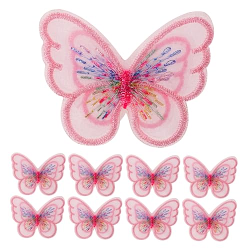 Tofficu 20 Stück Teiliges Bestickte Schmetterlings Patches Kleine Cartoon Bügelbilder für Kleidung Vielseitige Applikationen für Mäntel Hüte Schuhe und DIY Handarbeiten Tofficu 20 Stück Teiliges Bestickte Schmetterlings Patches Kleine Cartoon Bügelbilder für Kleidung Vielseitige Applikationen für Mäntel Hüte Schuhe und DIY Handarbeiten von Tofficu