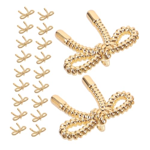 Tofficu 20 Stück Teiliges Bowknot Metallknöpfe aus Langlebiger Zinklegierung Dekorative Knöpfe für Mantel Strickjacke Cardigan Modische Näh und Bastelapplikationen Tofficu 20 Stück Teiliges Bowknot Metallknöpfe aus Langlebiger Zinklegierung Dekorative Knöpfe für Mantel Strickjacke Cardigan Modische Näh und Bastelapplikationen von Tofficu