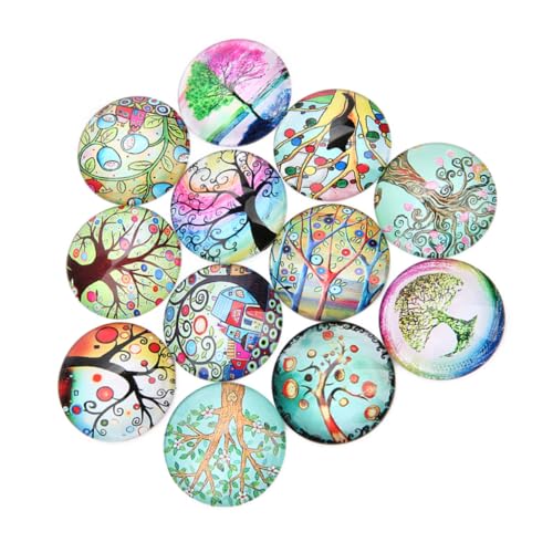 Tofficu 20 Stück Teiliges DIY Edelstein Aufkleber Cabochon Patches mit Baum Langlebige Schmuck und Bastelverzierung für Kreative DIY Schmuckgestaltung Tofficu 20 Stück Teiliges DIY Edelstein Aufkleber Cabochon Patches mit Baum Langlebige Schmuck und Bastelverzierung für Kreative DIY Schmuckgestaltung von Tofficu