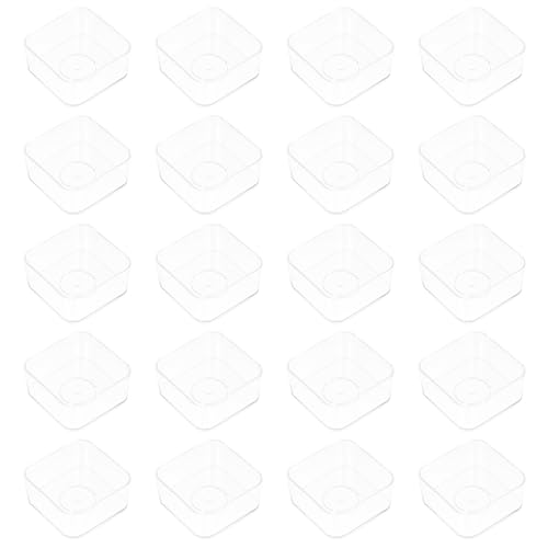 Tofficu 20 Stück Teiliges DIY Kerzenform aus Leichtem Langlebigem Kunststoff Quadratische Wachsschmelzbehälter Praktische Gießformen für Kerzenherstellung für Wohnzimmer Büro und Kreative Tofficu 20 Stück Teiliges DIY Kerzenform aus Leichtem Langlebigem Kunststoff Quadratische Wachsschmelzbehälter Praktische Gießformen für Kerzenherstellung für Wohnzimmer Büro und Kreative von Tofficu