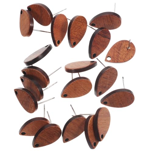 Tofficu 20 Stück Teiliges Holz ohrstecker Glatte Leichte DIY Ohrsteckerflachstifte für Ohrringherstellung Natürlicher Holzstift für Ohrhänger Schmuckzubehör für Bastler und Profis Tofficu 20 Stück Teiliges Holz ohrstecker Glatte Leichte DIY Ohrsteckerflachstifte für Ohrringherstellung Natürlicher Holzstift für Ohrhänger Schmuckzubehör für Bastler und Profis von Tofficu