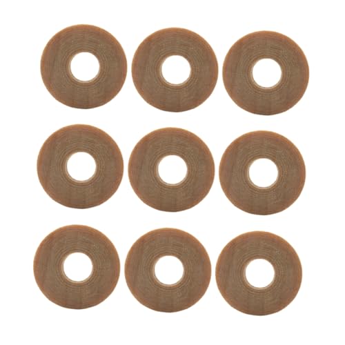 Tofficu 20 Stück Teiliges Kleine Runde Holzräder aus Premium Holz für DIY Bastelprojekte Holzspielzeug Zubehör Langlebige Holzräder für Modellautos und Handwerksarbeiten von Tofficu