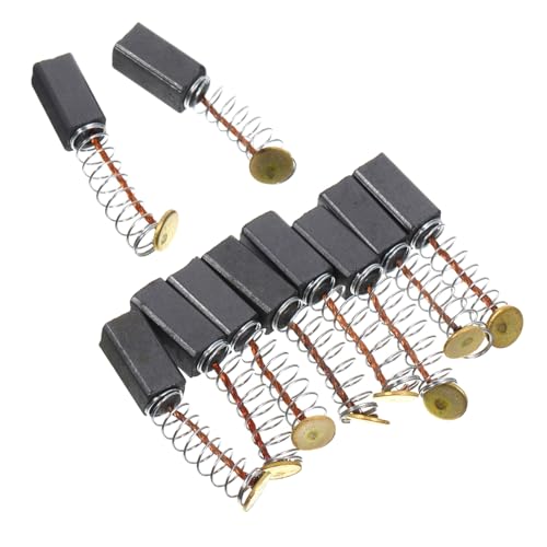 Tofficu 20 Stück Teiliges Kohlebürsten Elektromotor Motor kohlebürsten Hohe Leitfähigkeit Einfache Installation Hitzearm für Elektrowerkzeuge und Schleifmaschinen von Tofficu