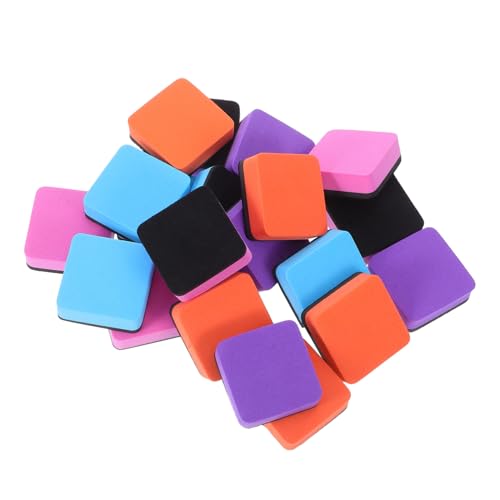 Tofficu 20 Stück Teiliges Magnetisches Whiteboard-eraser- Kleine Quadratische Eva-filz-tafelreiniger Wiederverwendbare Trockene Whiteboard-marker-reiniger Haftet an Magnetischen Tofficu 20 Stück Teiliges Magnetisches Whiteboard-eraser- Kleine Quadratische Eva-filz-tafelreiniger Wiederverwendbare Trockene Whiteboard-marker-reiniger Haftet an Magnetischen von Tofficu
