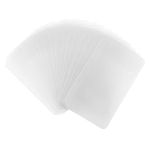 Tofficu 20 Stück Teiliges Punched Pockets mit Klappdeckel Transparente Pp-fototaschen mit Löchern Robuste Sammelhüllen für Fotos Dokumente Scrapbooking und Bastelbedarf von Tofficu