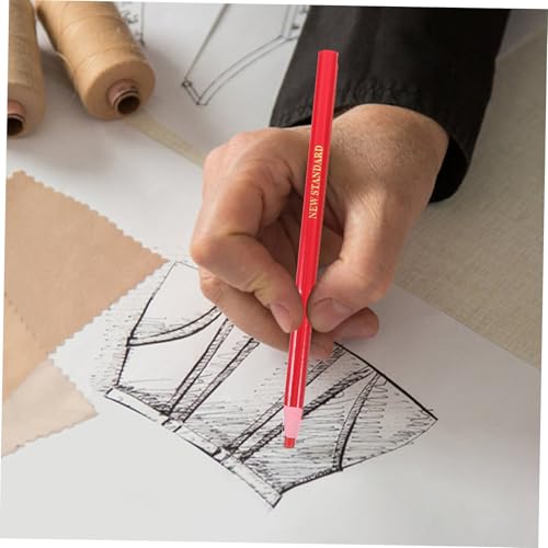 Tofficu 20 Stück Teiliges Tragbare China Marker Wachsmalstifte Bunte Abziehbare Wachskreiden Vielseitiges Markierwerkzeug für Nähen Handwerk Stickerei Patchwork und DIY projekte von Tofficu